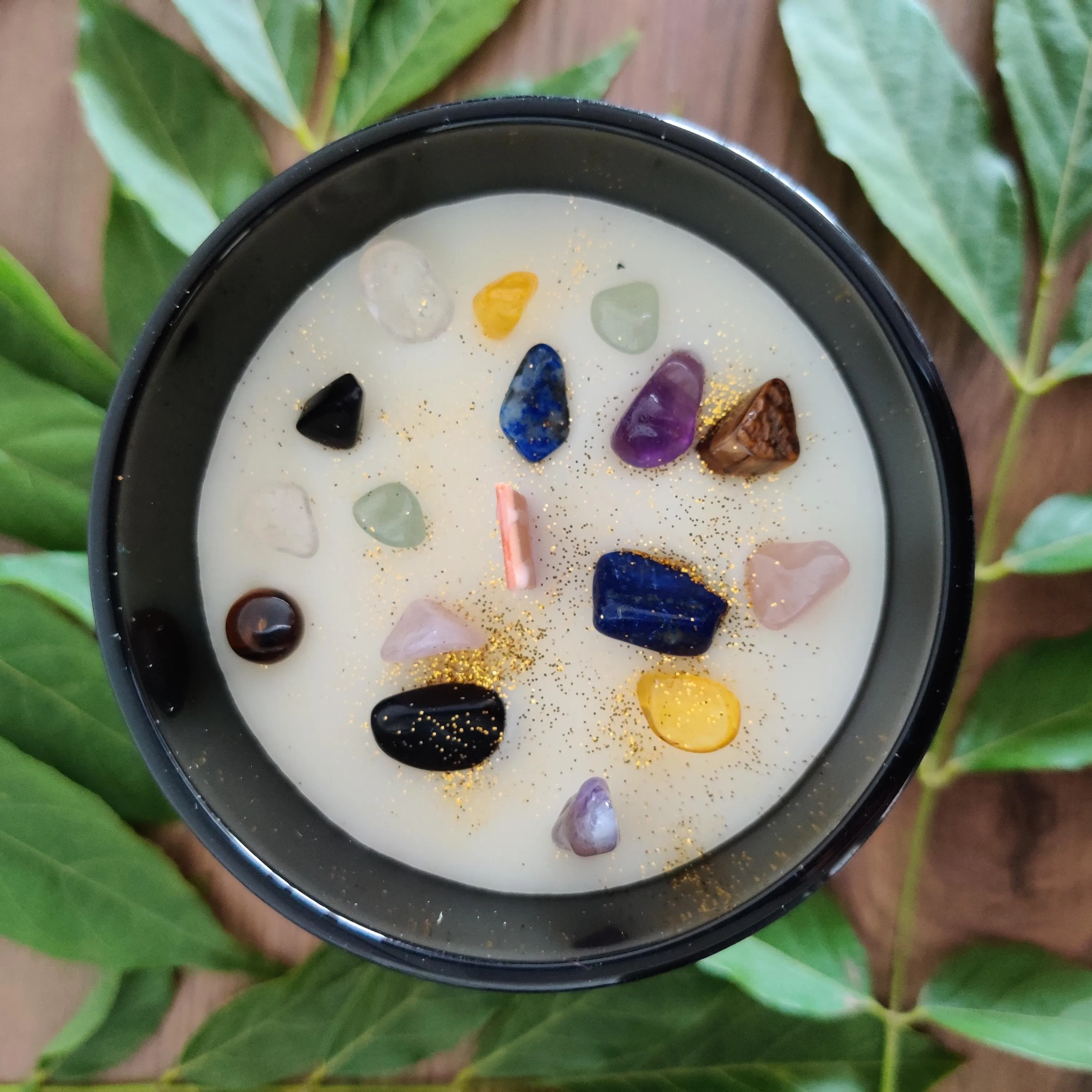 Rivendell's Chakra Candle: Patchouli and Wild Pear