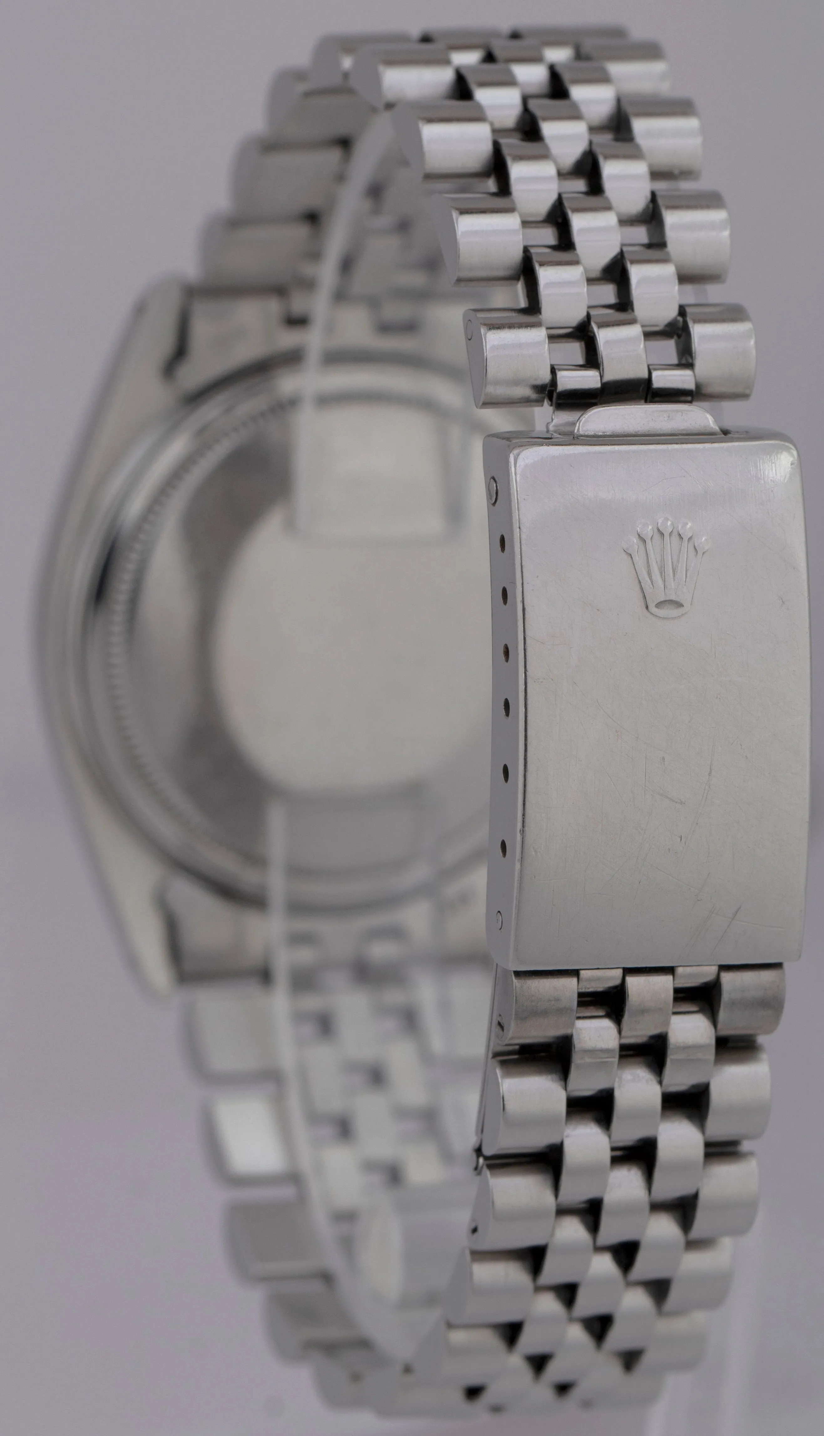 Rolex DateJust 16014 Silver Linen Dial Jubilee Stainless Steel Automatic Watch