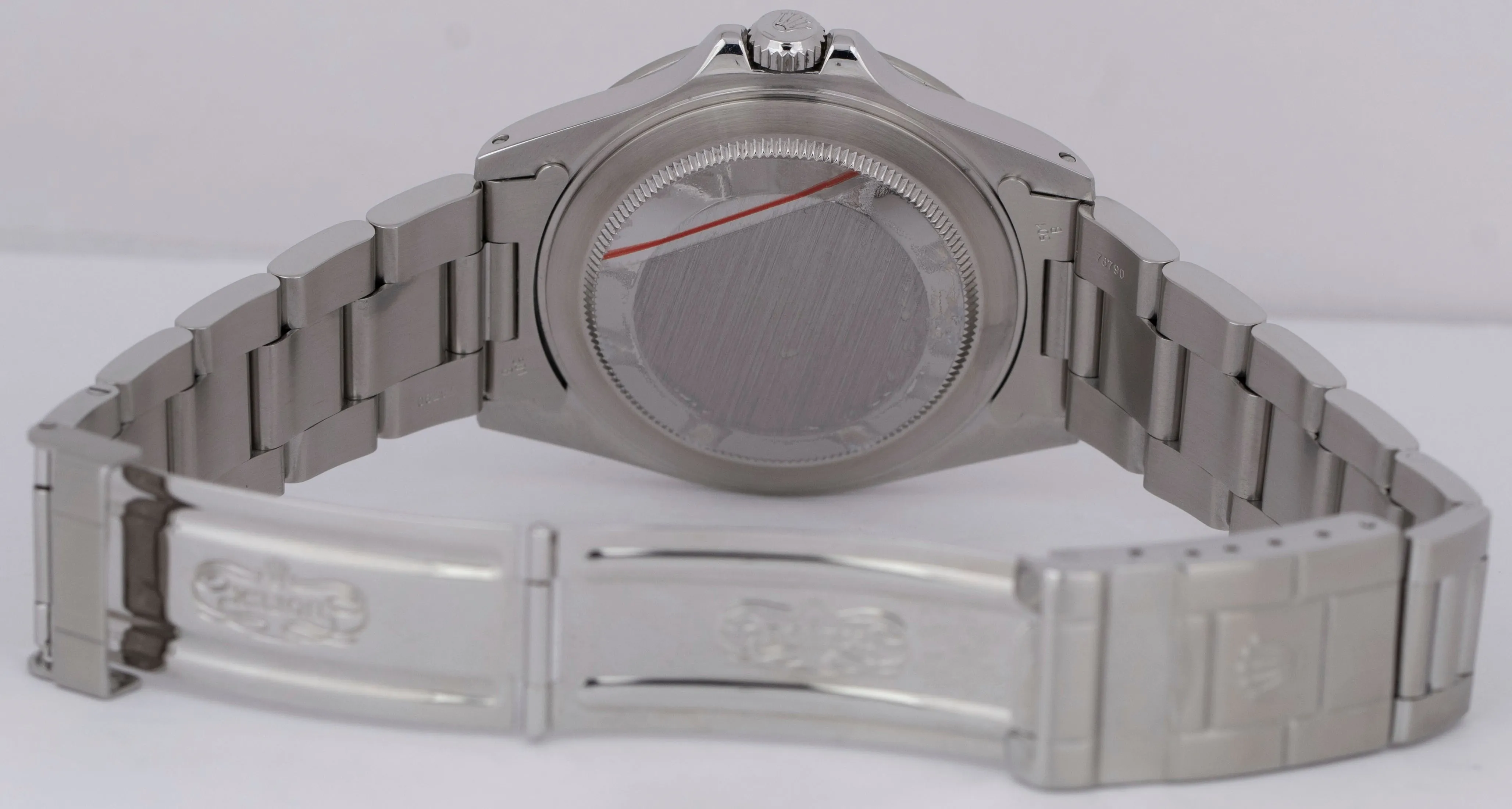 Rolex Explorer II Black Dial Stainless Steel SWISS ONLY 40mm Watch Red GMT 16570