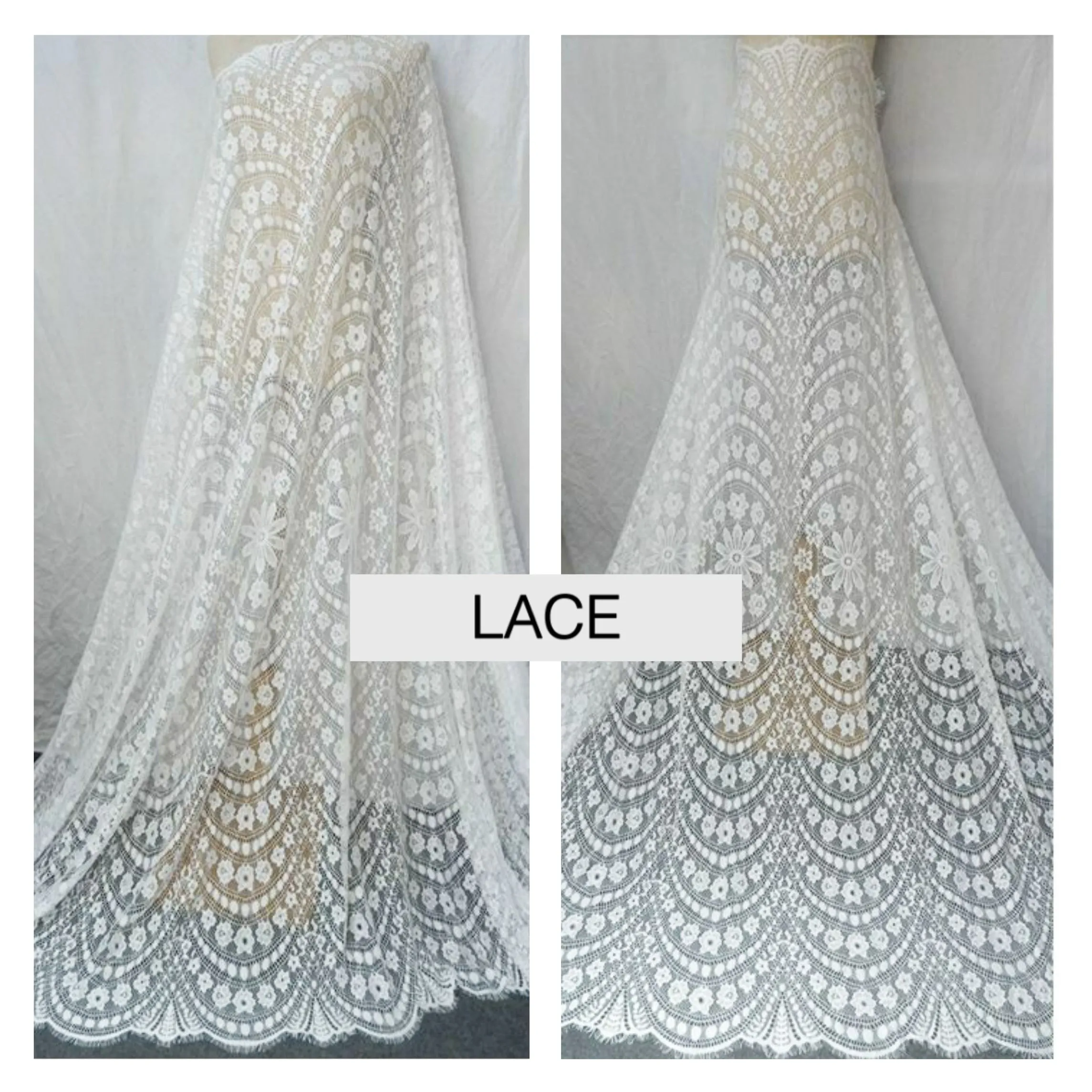 Roycebridal Vintage Lace Long Sleeves Boho Wedding Dresses  V Neck Bohemian Chiffon Bridal Dress Hochzeit Longue Robe