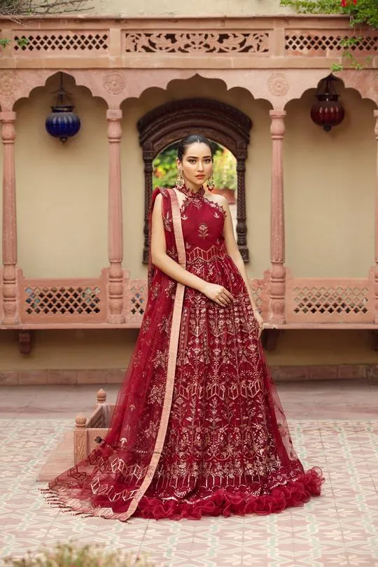 Rungrez | Alizeh Embroidered Chiffon Festive Collection Shahtaj | Unstitched Embroidered Chiffon Suits