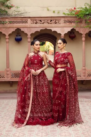 Rungrez | Alizeh Embroidered Chiffon Festive Collection Shahtaj | Unstitched Embroidered Chiffon Suits