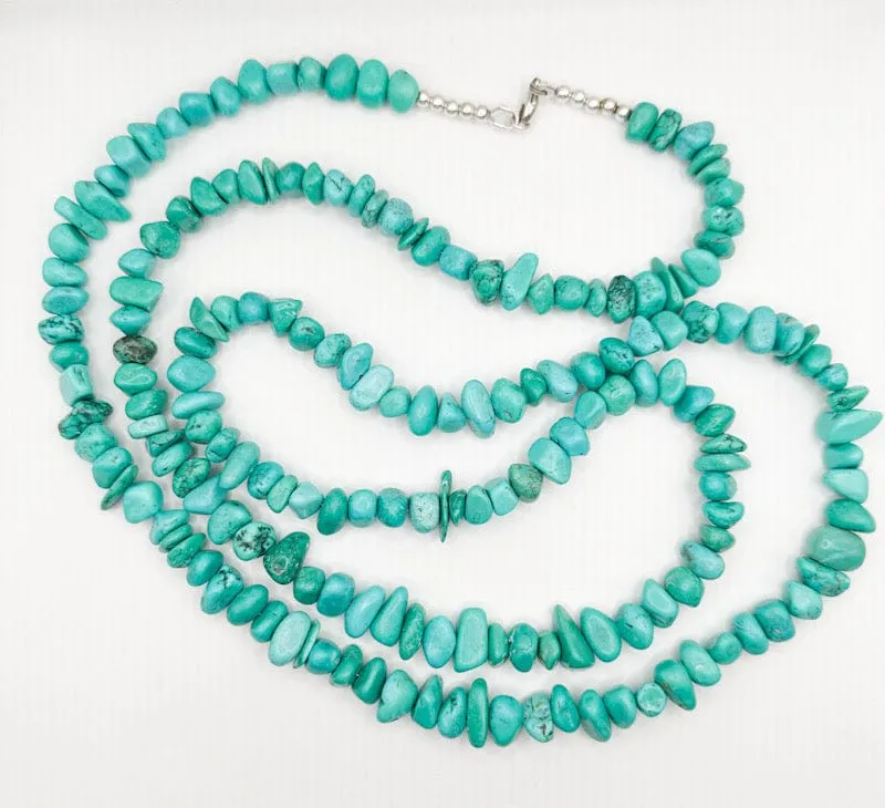 Ruston Necklace - Turquoise Nugget