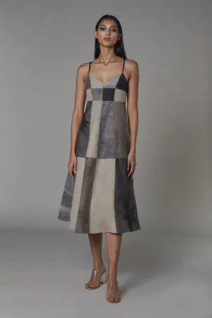 Saaksha & KinniÂ    I   Grey denim dress Drill Grey SS22028