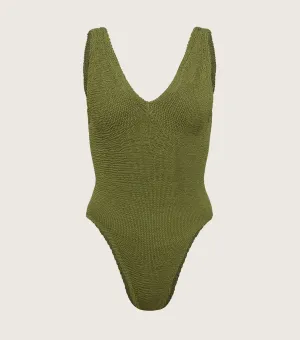 Sadie Swim - Metallic Moss