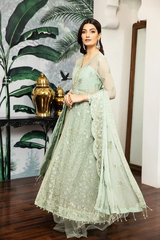 Saphir | Alizeh Royale De Luxe Collection | Unstitched Embroidered Chiffon Suits