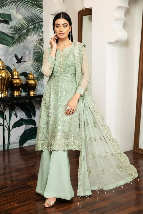 Saphir | Alizeh Royale De Luxe Collection | Unstitched Embroidered Chiffon Suits