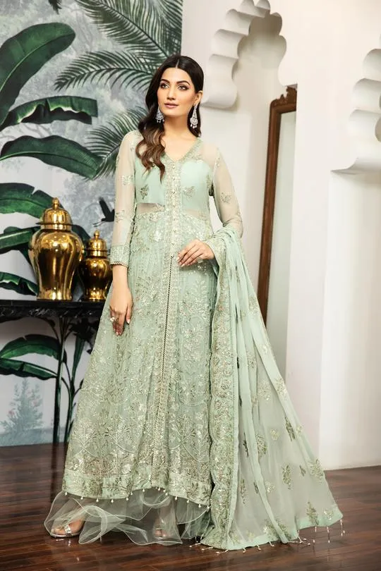 Saphir | Alizeh Royale De Luxe Collection | Unstitched Embroidered Chiffon Suits