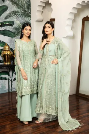 Saphir | Alizeh Royale De Luxe Collection | Unstitched Embroidered Chiffon Suits