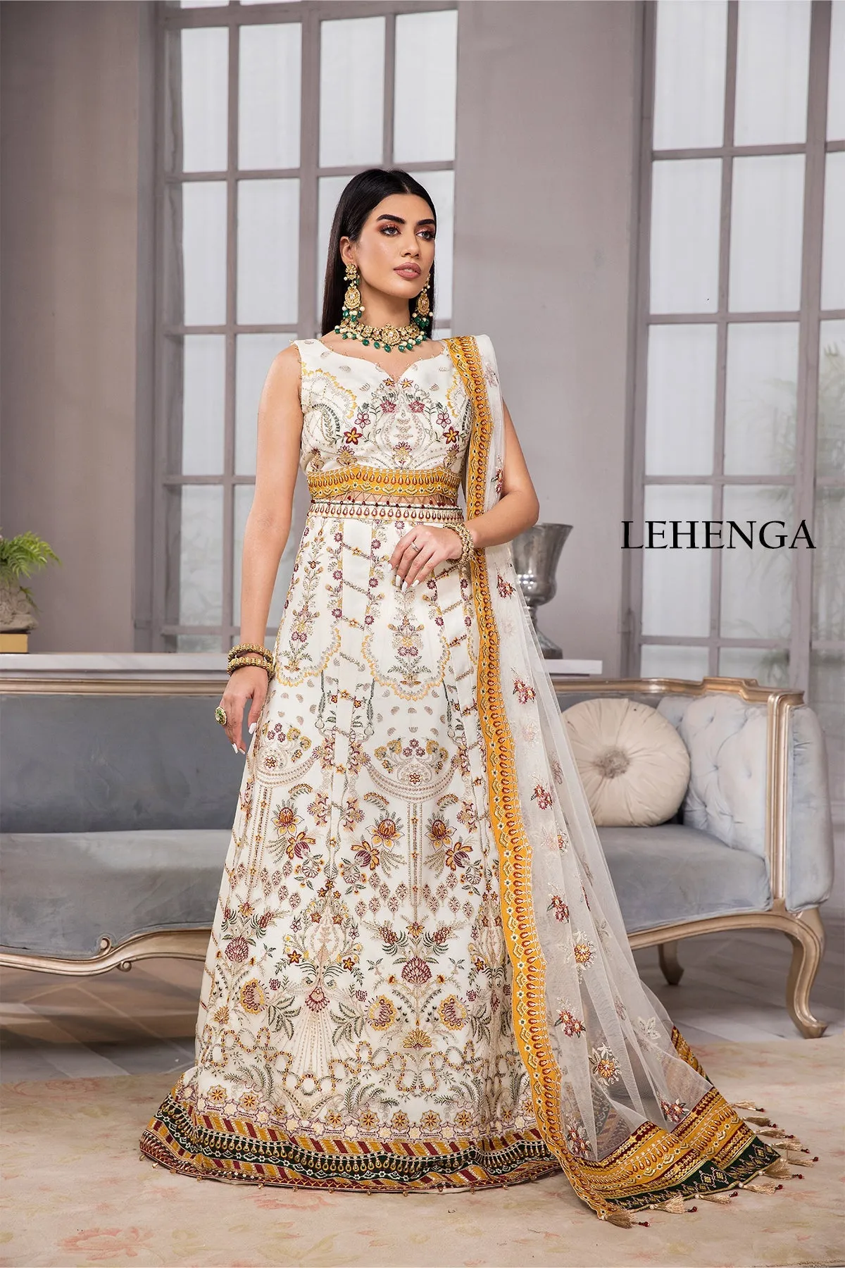 Sawera Alizeh Fashion Vasl-e-Meeras Festive Edition 2022 | Unstitched Embroidered Chiffon Suits Alizeh Fashion Vasl-e-Meeras Festive Edition 2022 | Unstitched Embroidered Net Suits