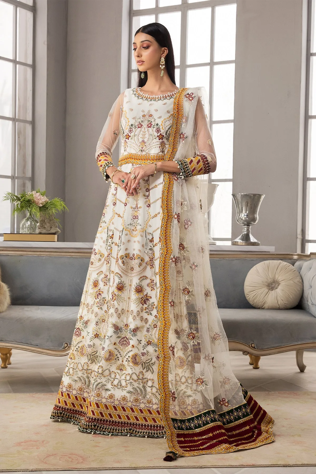 Sawera Alizeh Fashion Vasl-e-Meeras Festive Edition 2022 | Unstitched Embroidered Chiffon Suits Alizeh Fashion Vasl-e-Meeras Festive Edition 2022 | Unstitched Embroidered Net Suits