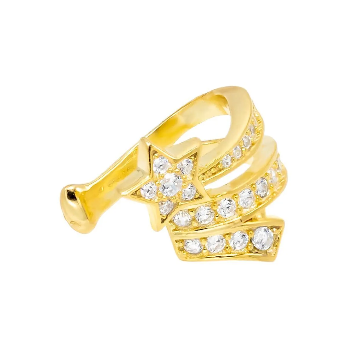 Shooting Star Ear Cuff