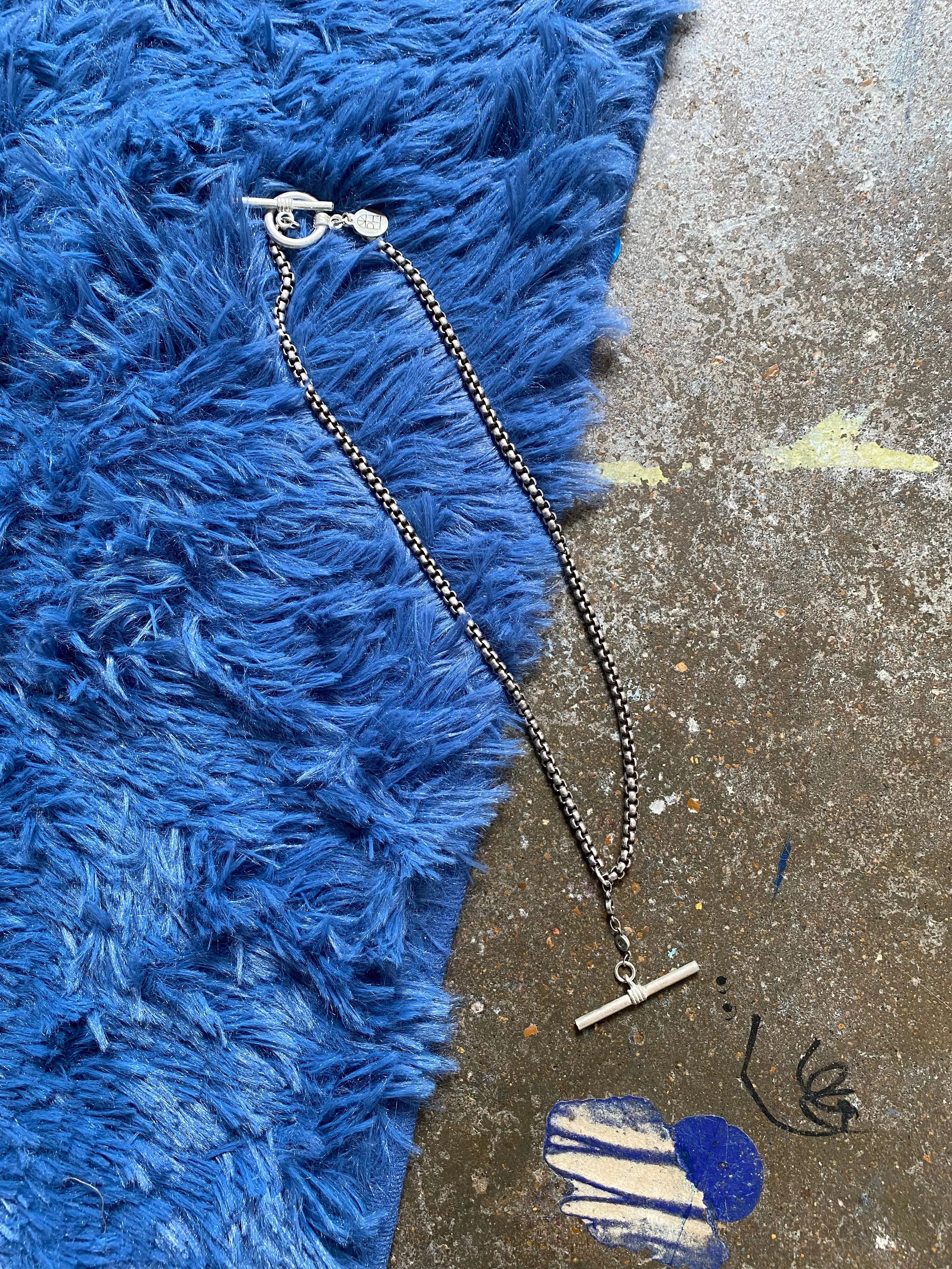 Silver Toggle Necklace