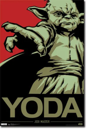 Star Wars - Yoda (24x36) - FLM56020
