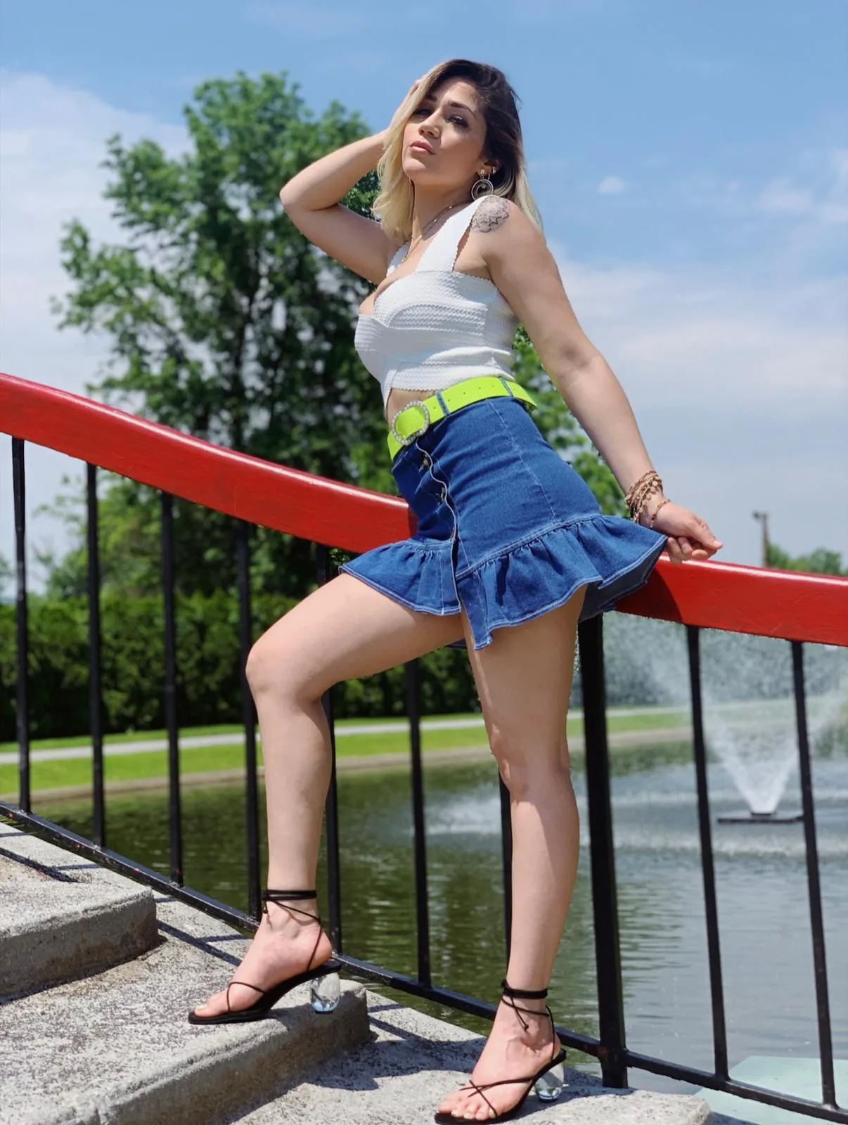 Sweet Denim Skirt