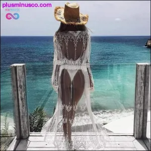 Swimwear Women Bikini Beach Cover-up Chiffon Cardigan Beach