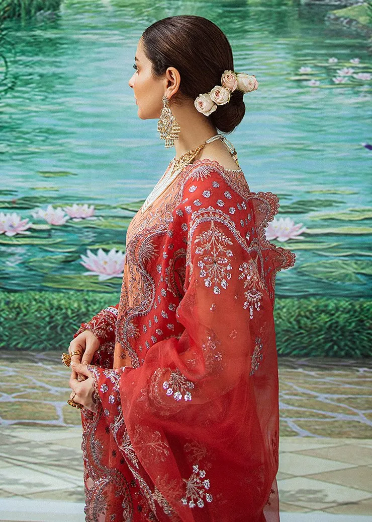 TABASSUM | Afrozeh Shehnai Wedding Formals 2021 | Unstitched Embroidered Suit