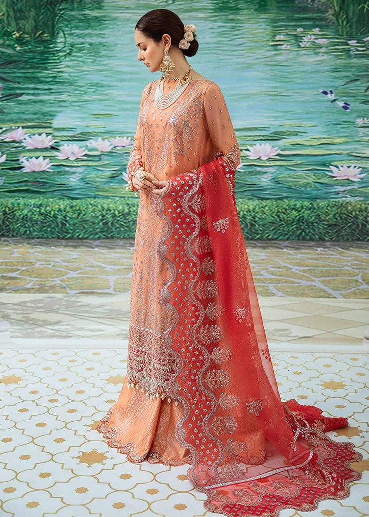 TABASSUM | Afrozeh Shehnai Wedding Formals 2021 | Unstitched Embroidered Suit