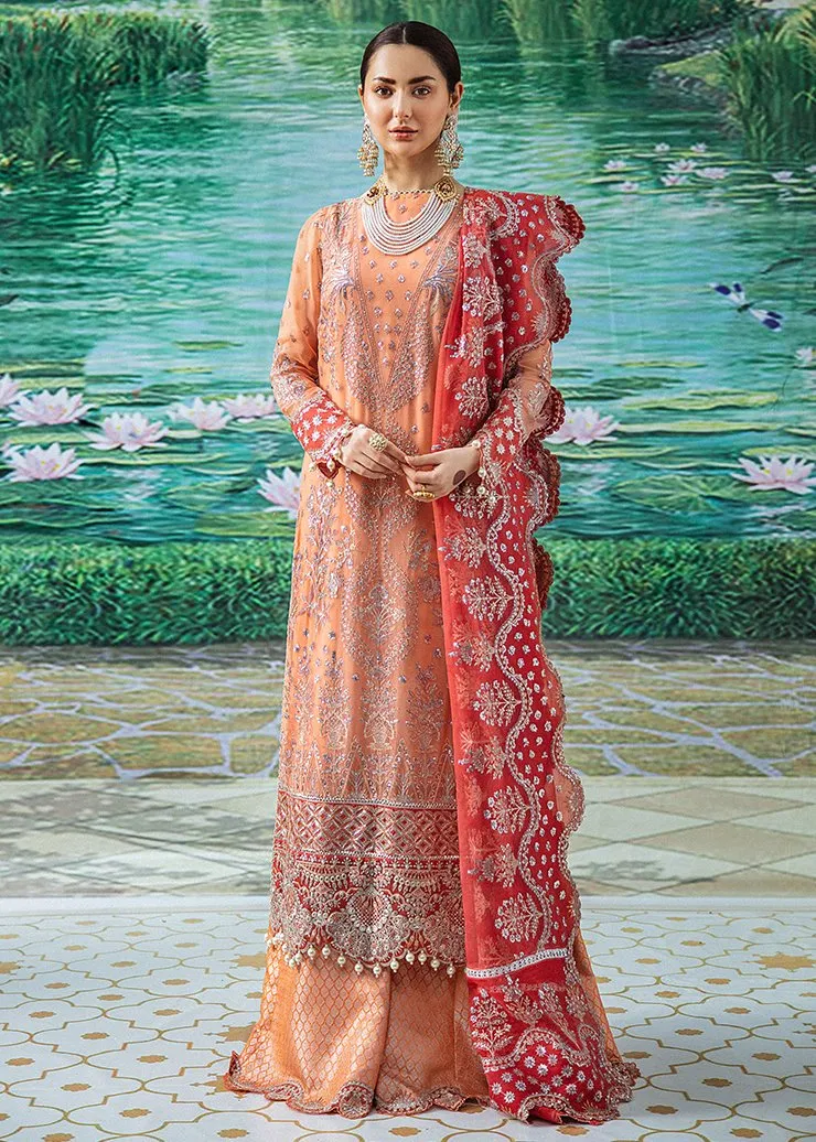 TABASSUM | Afrozeh Shehnai Wedding Formals 2021 | Unstitched Embroidered Suit