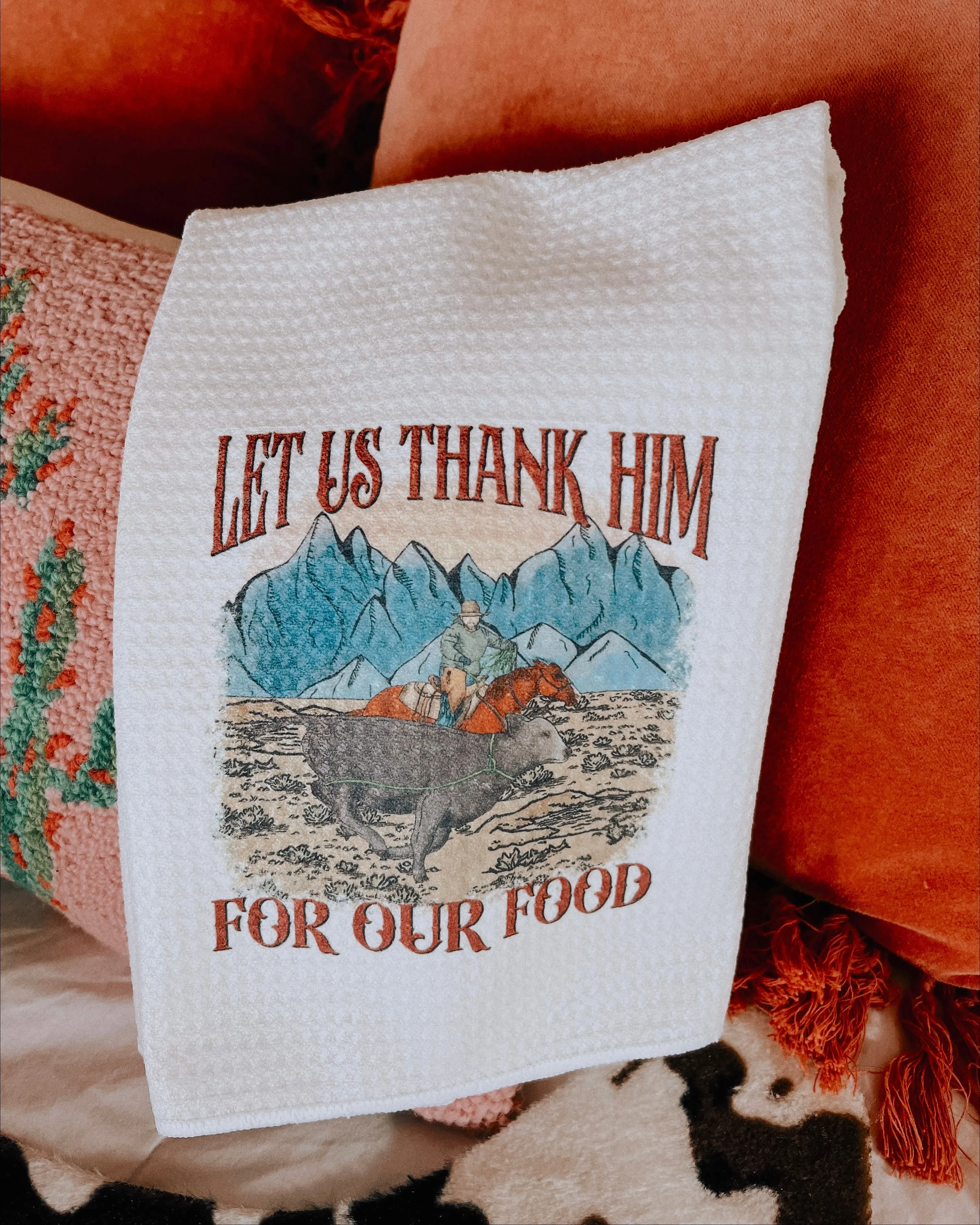 Thank Him Tea Towel