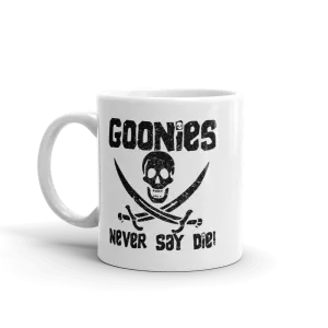 The Goonies Never Say Die Distressed Mug