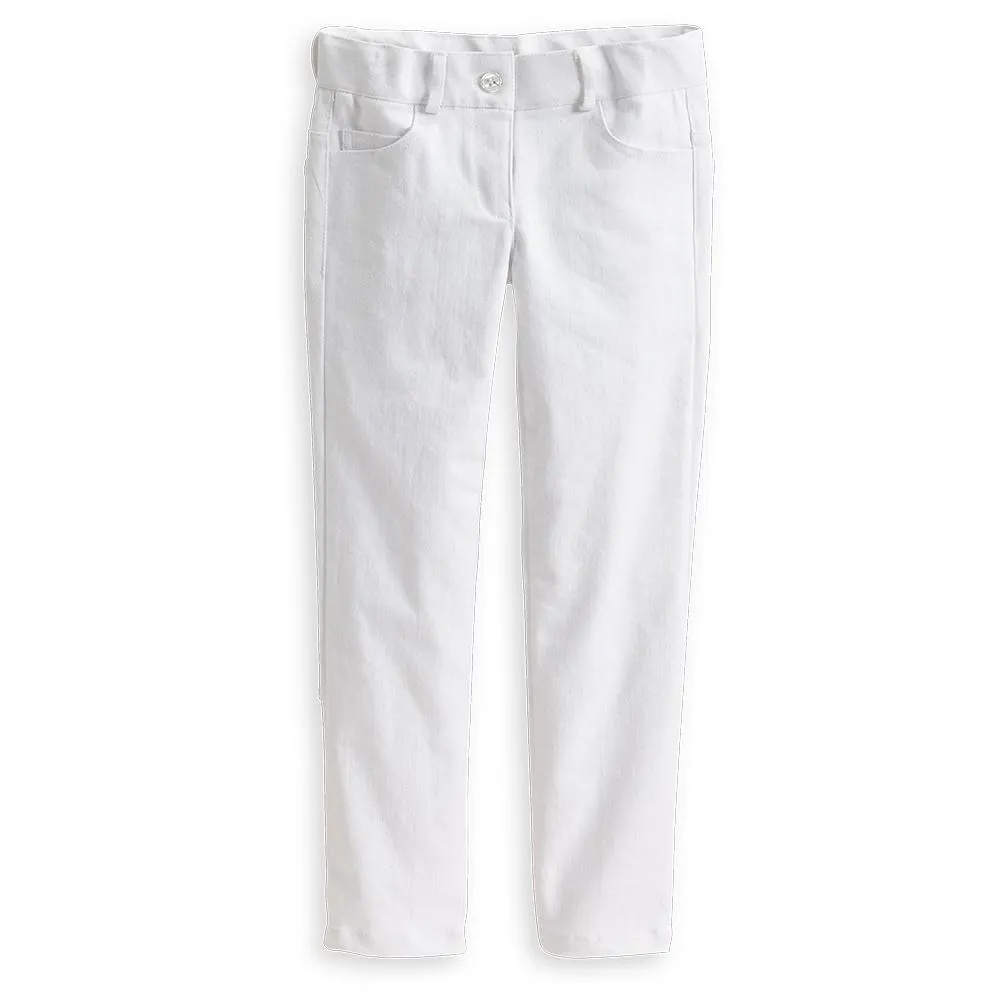Toothpick Jean -- White