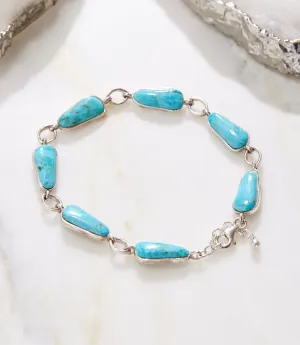 Turquoise Link Bracelet