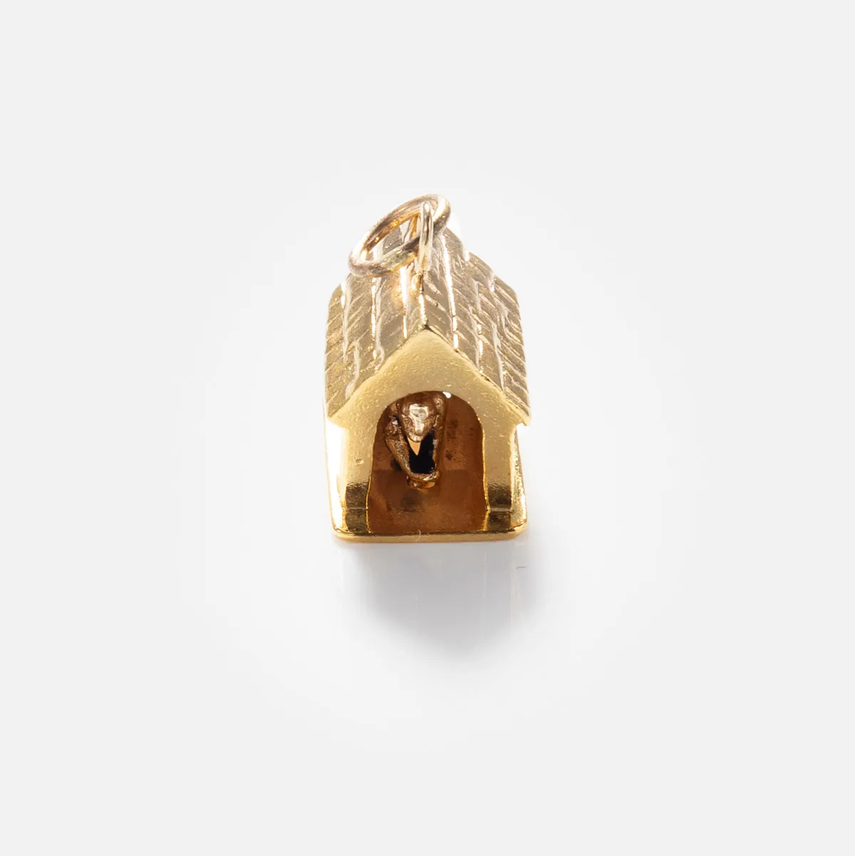 Vintage 14k Dog House Charm