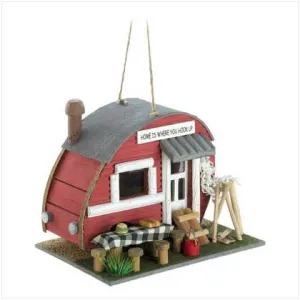 Vintage Camping Trailer Birdhouse 10012503 Free Shipping