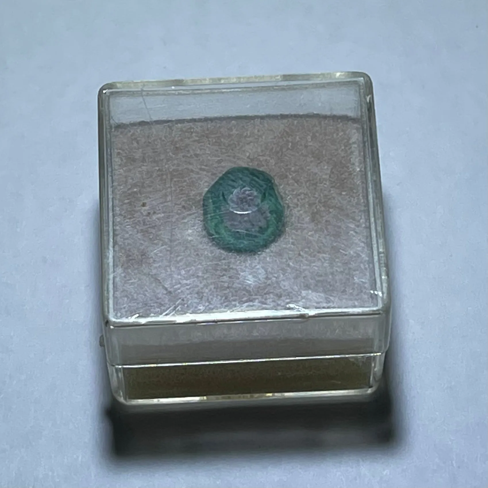 Vintage Charles Kaziun Jr. Faceted Millefiori Doll House Paperweight