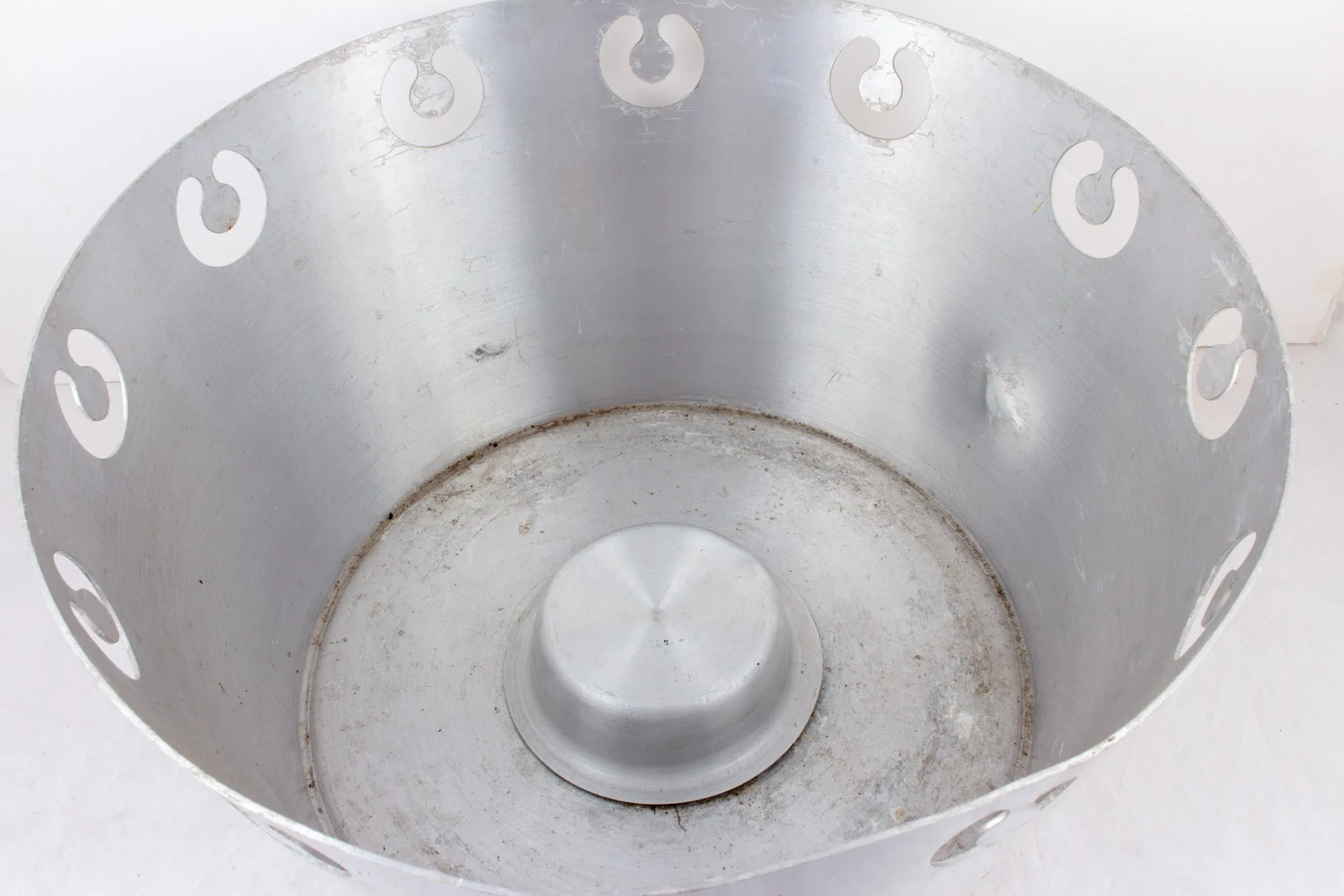 Vintage French Aluminum Champagne Bowl - Nicolas Feuillatte