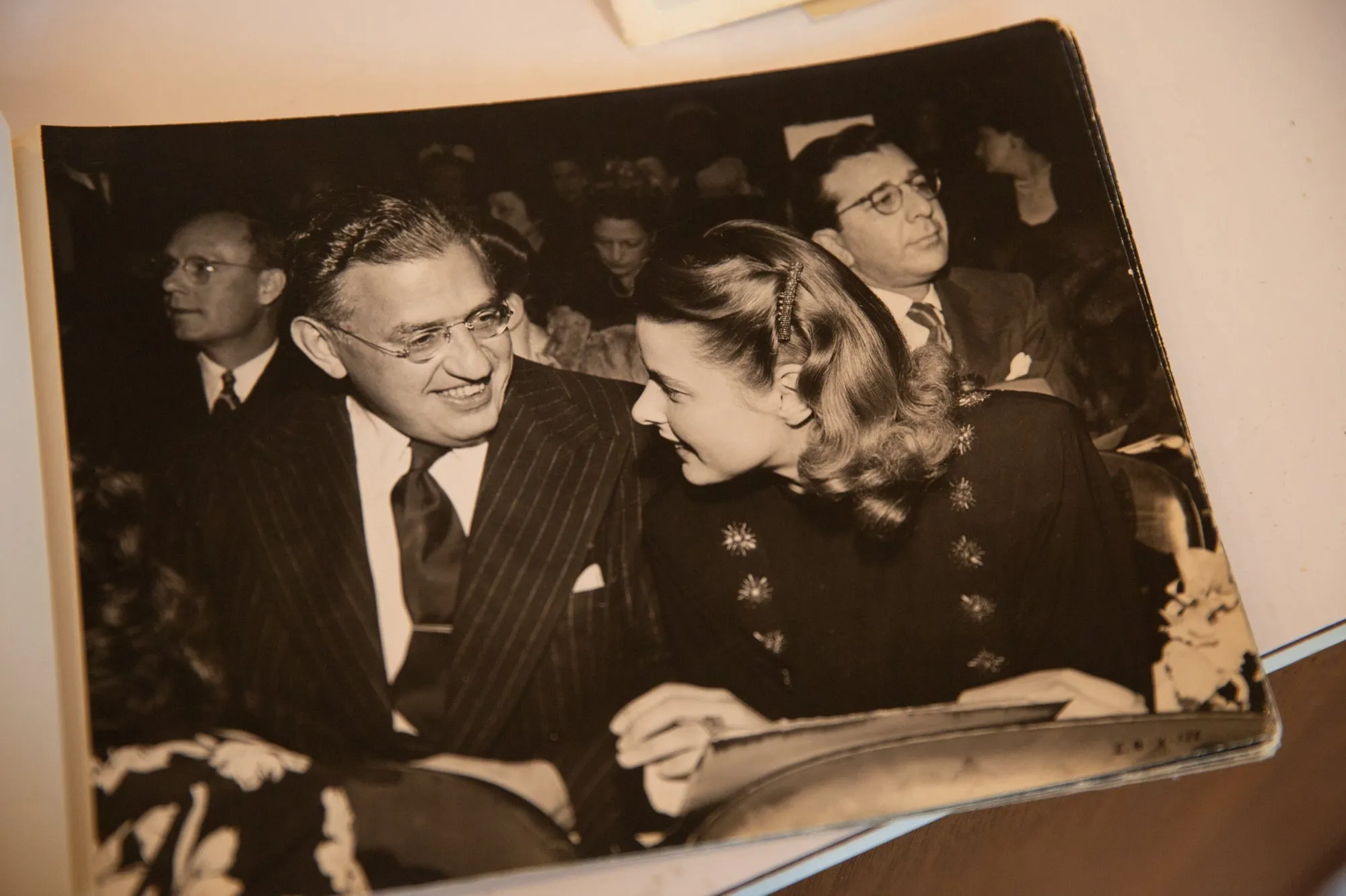 Vintage Ingrid Bergman Candid Photograph