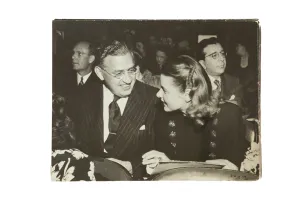Vintage Ingrid Bergman Candid Photograph