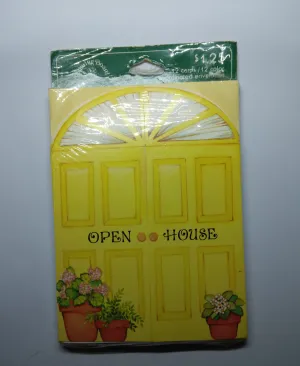 Vintage Open House Invitations