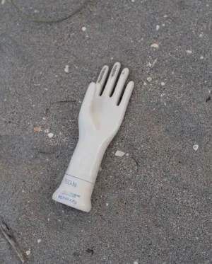 Vintage porcelain hand