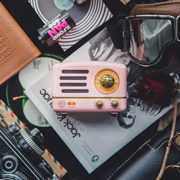 Vintage Radio Bluetooth Speaker