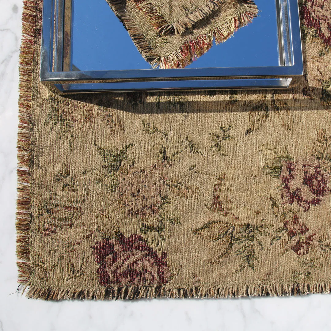 Vintage Rose Table Runner by Kate Stoltz Made in USA
