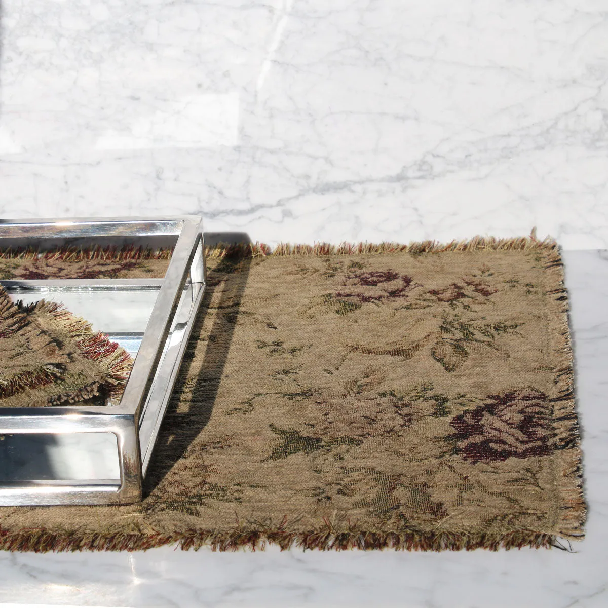 Vintage Rose Table Runner by Kate Stoltz Made in USA