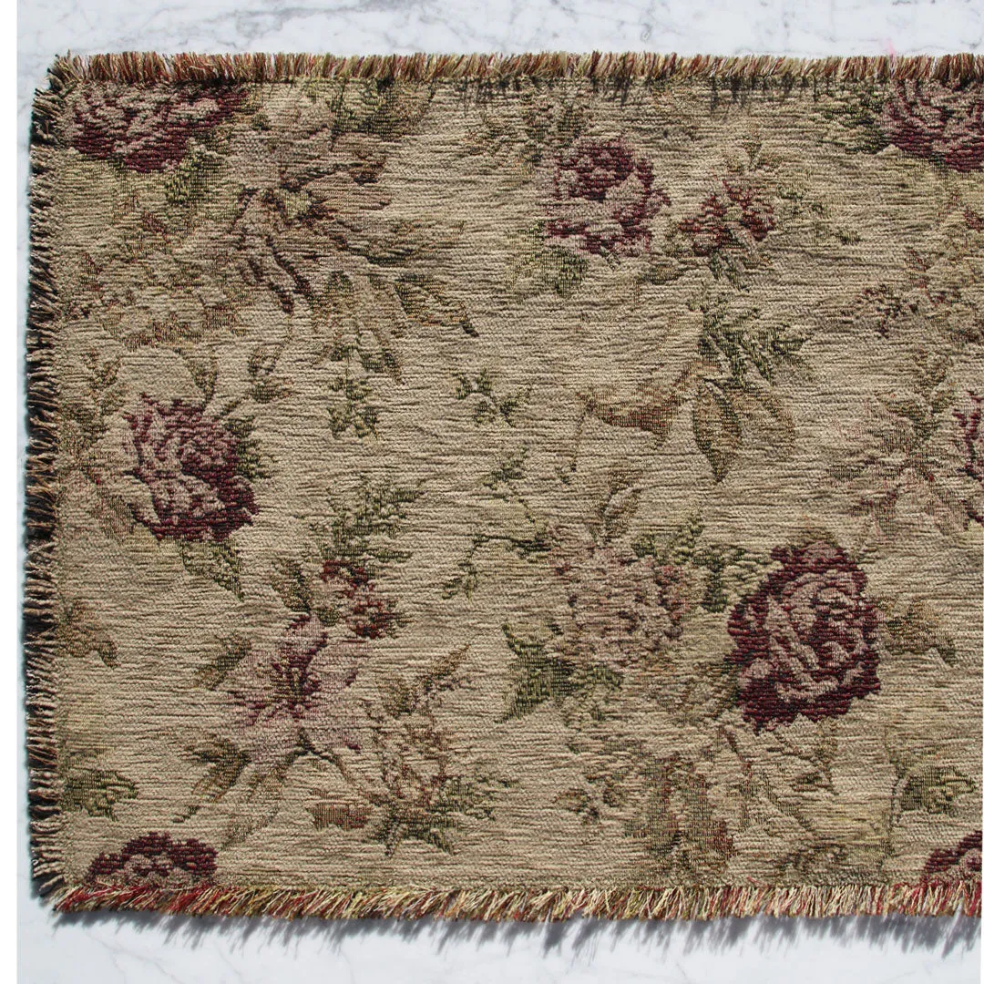Vintage Rose Table Runner by Kate Stoltz Made in USA