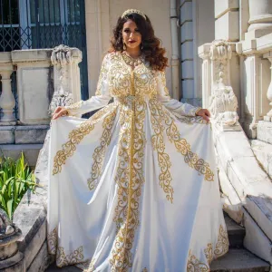 Wedding Dress With Applique Saudi Arabia Special  Prom Dress