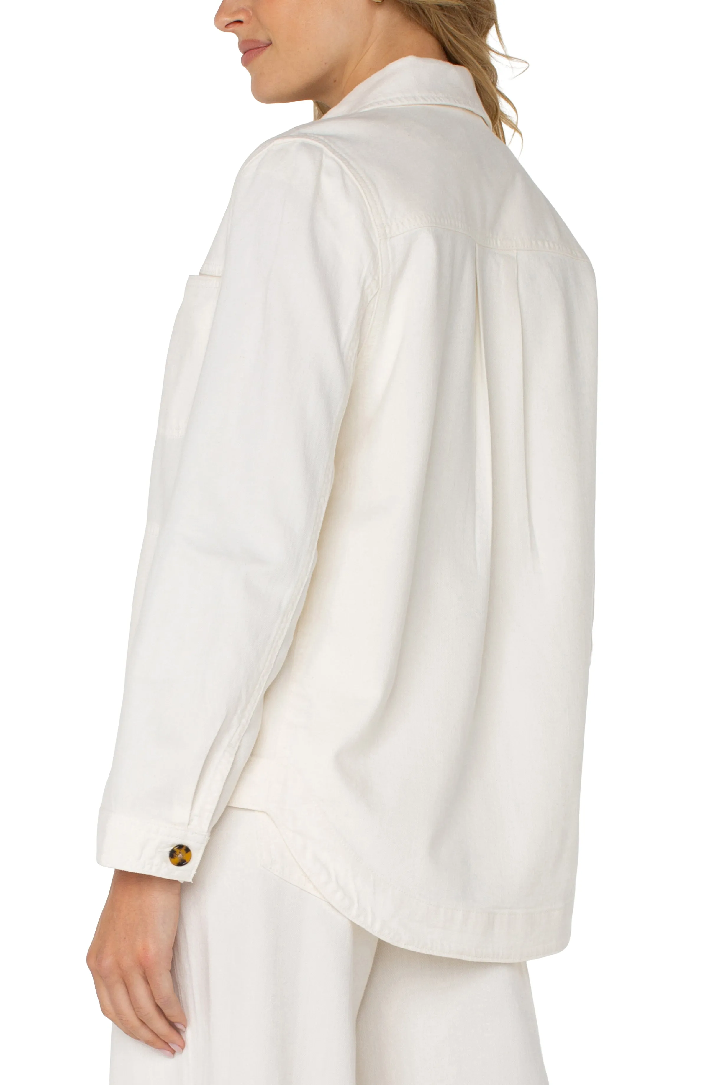 Whipped Cream Shirt Jacket