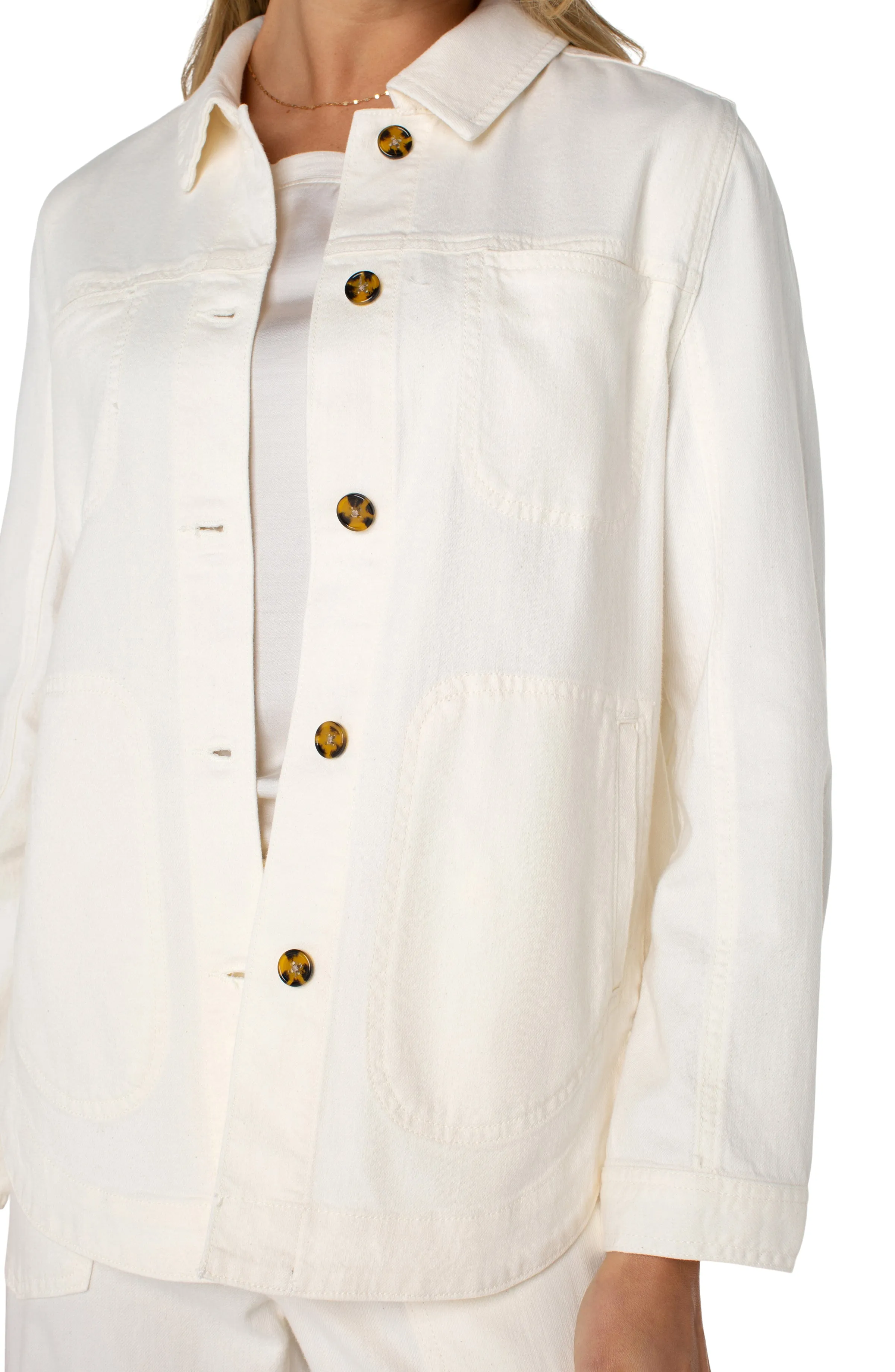 Whipped Cream Shirt Jacket