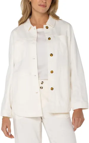 Whipped Cream Shirt Jacket