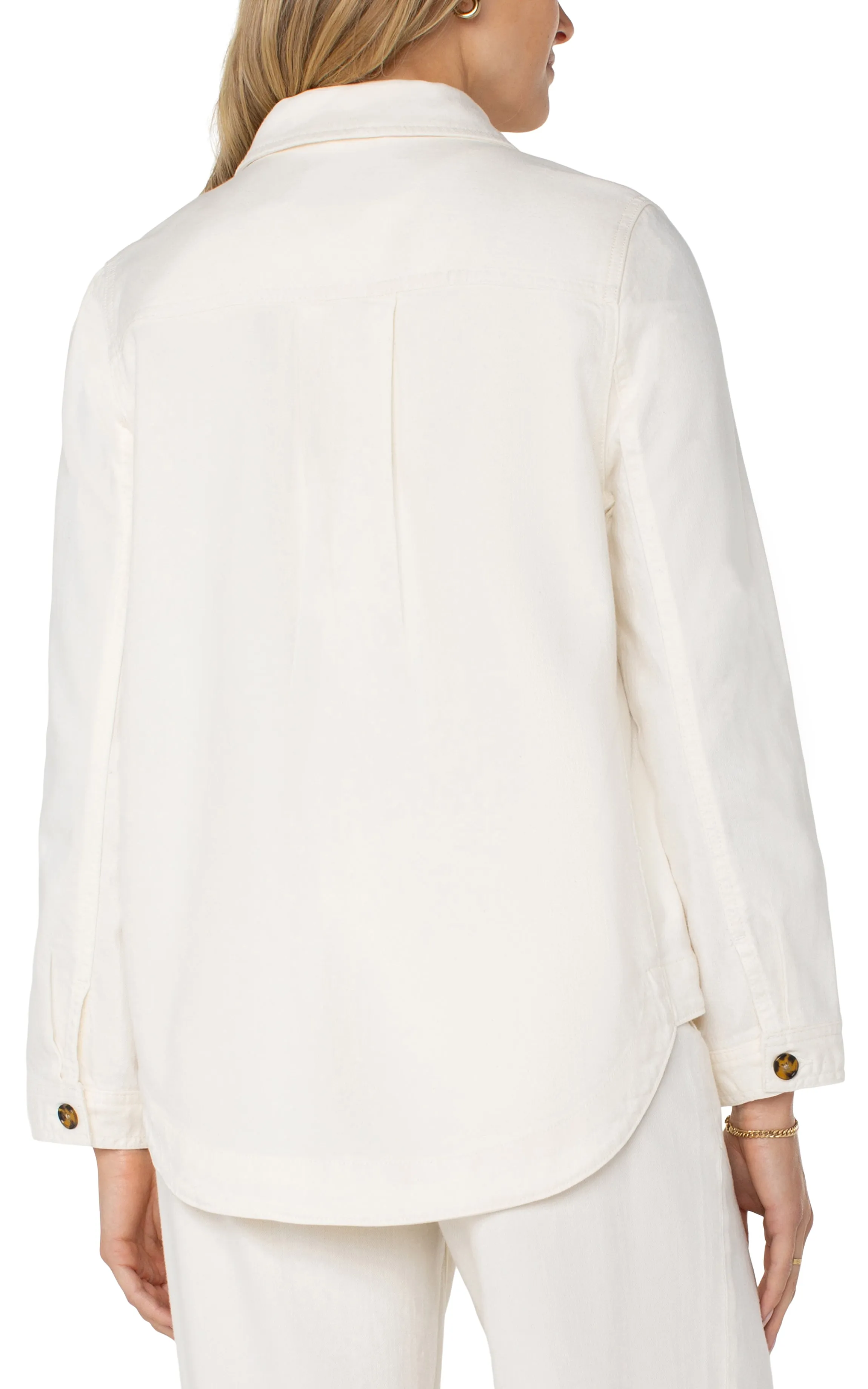 Whipped Cream Shirt Jacket