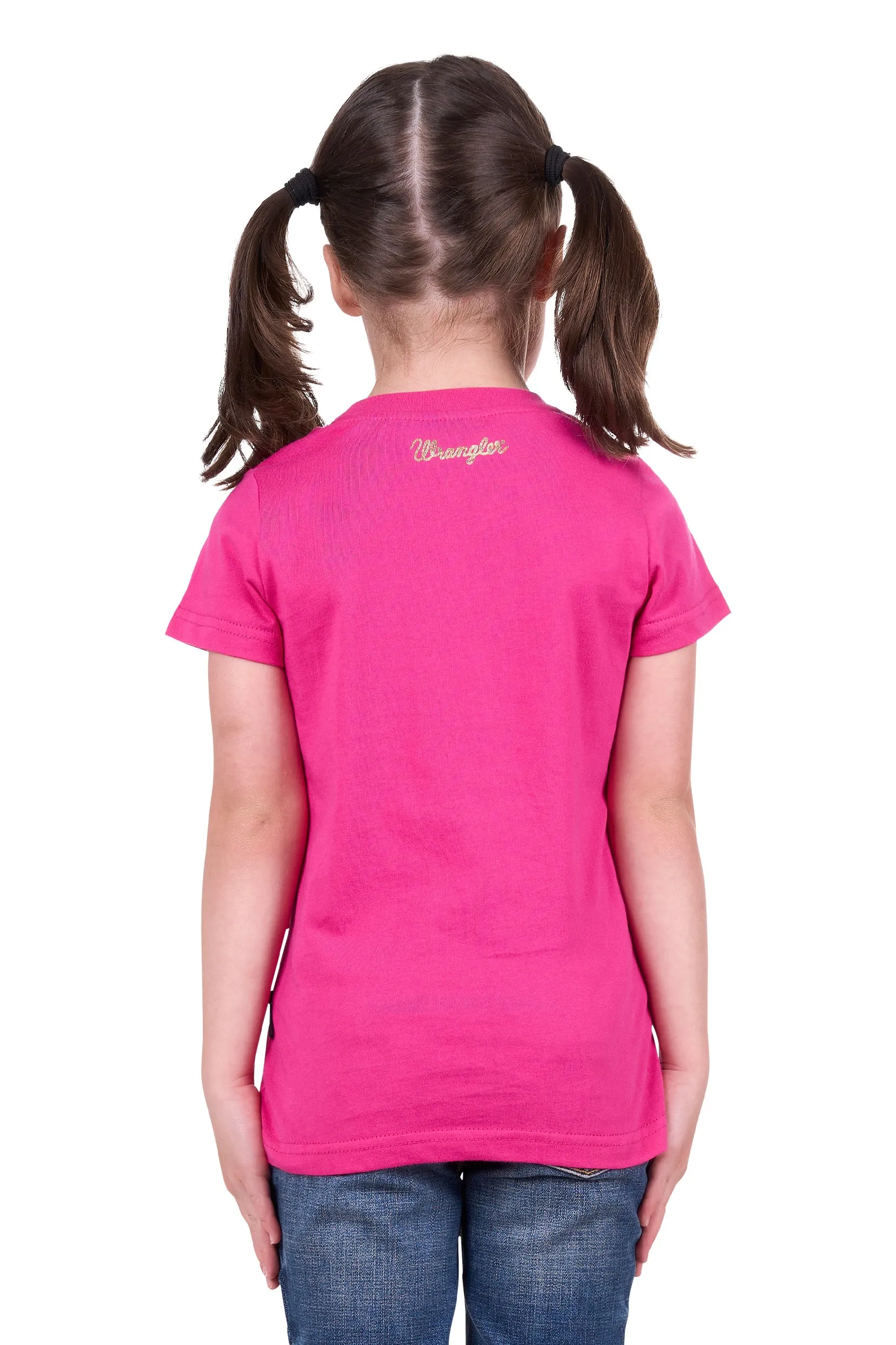 Wrangler Girls Penny SS Tee Pink
