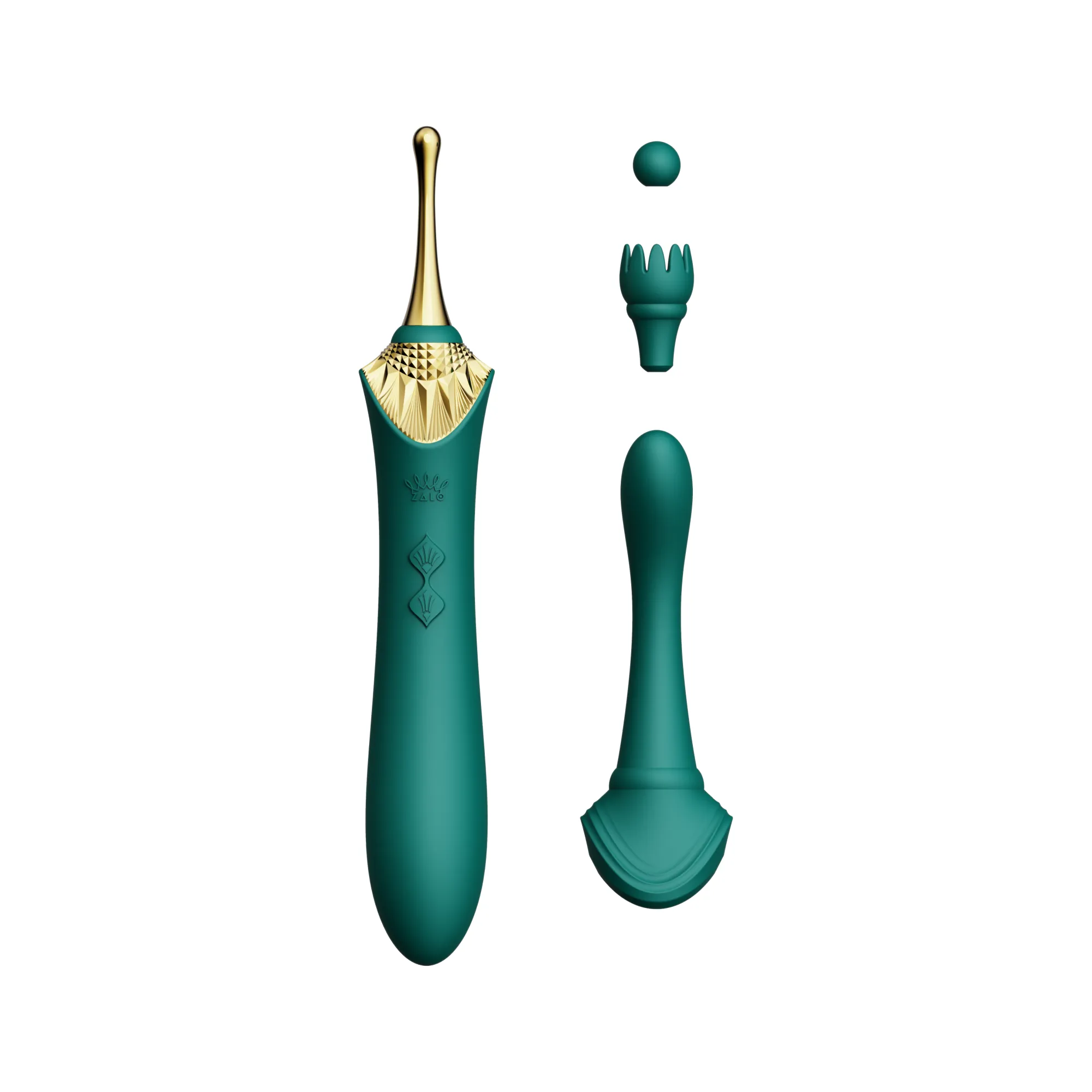 ZALO Bess Clitoral Massager Turquoise Green