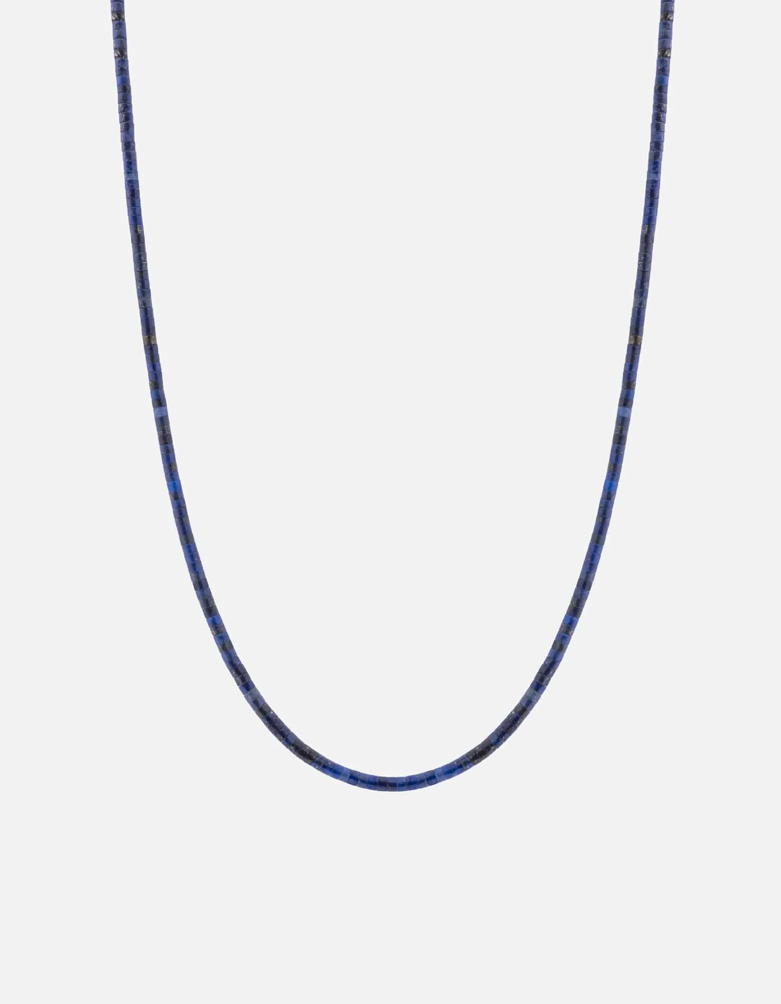 Zane Lapis Necklace, Sterling Silver